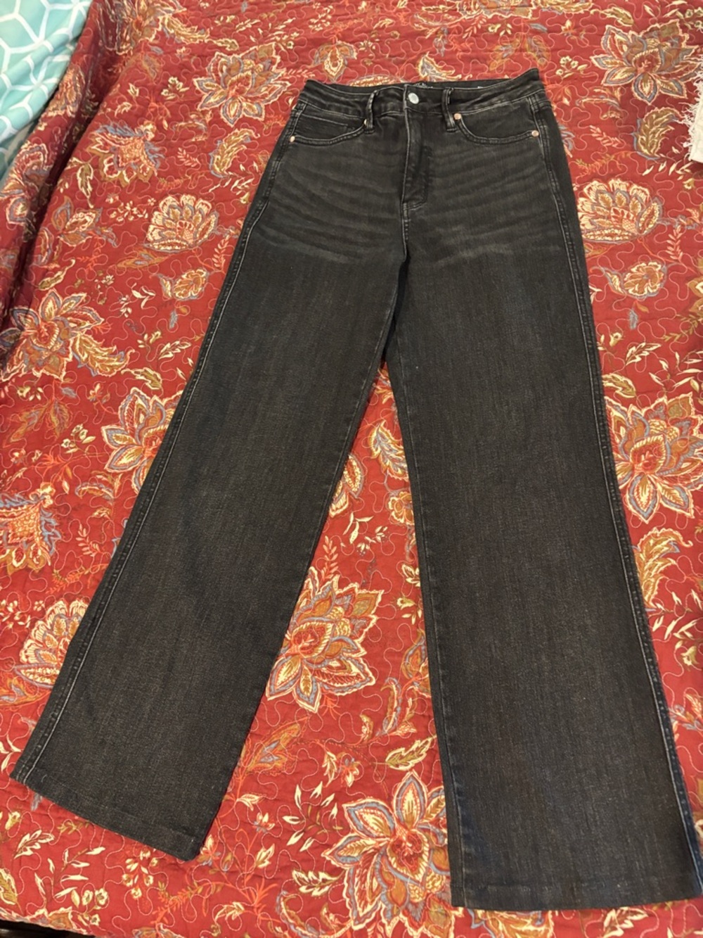 Judy Blue High-Rise Wide-Leg Women's Jeans in Charcoal